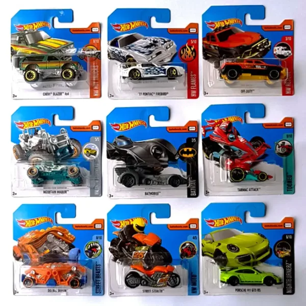 Hot Wheels asortyment samochodzików w blisterach zdjęcie 4