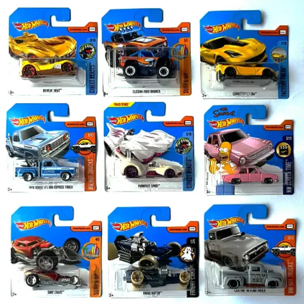 Hot Wheels asortyment samochodzików w blisterach zdjęcie 5