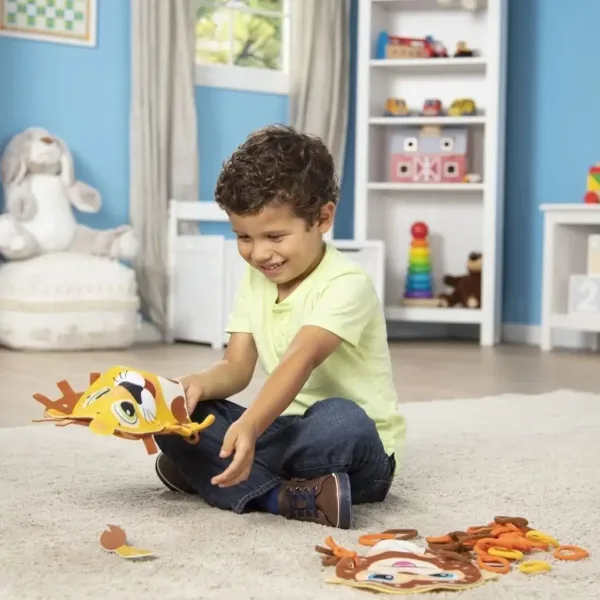 Hurkold! Zestaw kreatywny do tworzenia kukiełek dzikich zwierząt – Melissa & Doug zdjęcie 6
