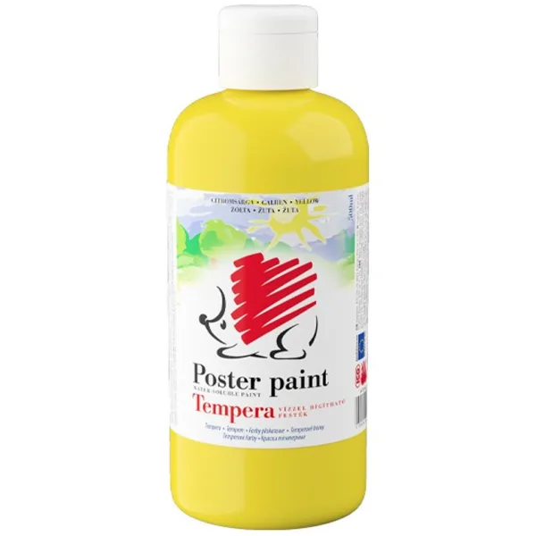 ICO: Farba temperowa jeż w kolorze cytrynowożółtym, 500 ml zdjęcie 1