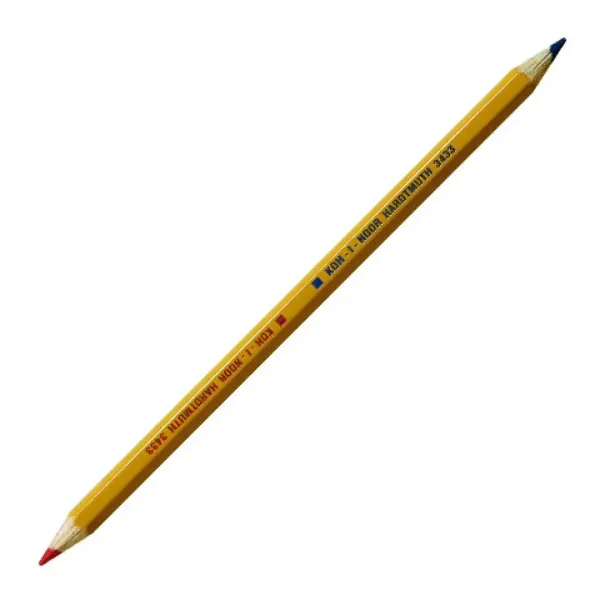 ICO: KOH-I-NOOR dwukolorowy ołówek (czerwono-niebieski) zdjęcie 1