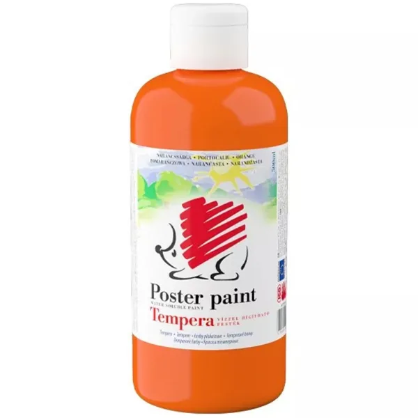 ICO: Tempera jeżyk w kolorze pomarańczowym, 500 ml zdjęcie 1