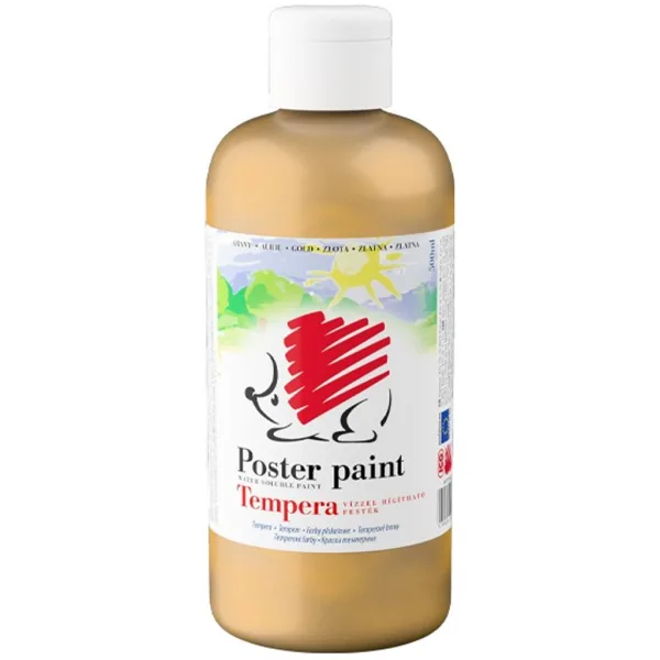 ICO: Tempera jeżyk w kolorze złotym 500 ml zdjęcie 1