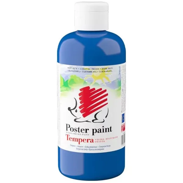 ICO: Tempera jeżykowa w kolorze ciemnoniebieskim, 500 ml zdjęcie 1