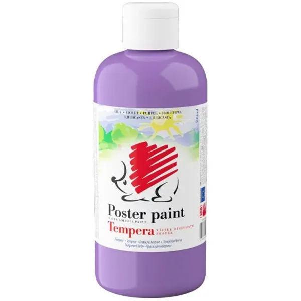 ICO: Tempera jeżykowa w kolorze fioletowym, 500 ml zdjęcie 1