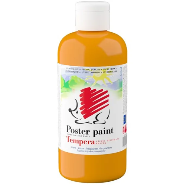 ICO: Tempera jeżykowa w kolorze jasnobrązowym, 500 ml zdjęcie 1