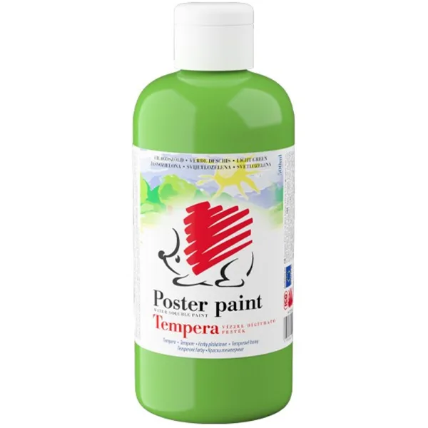 ICO: Tempera jeżykowa w kolorze jasnozielonym, 500 ml zdjęcie 1