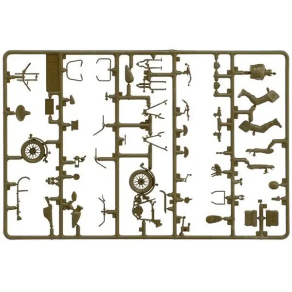 Italeri 1/35 U.S. Motorcycles 2 modele wojskowych motocykli. zdjęcie 2