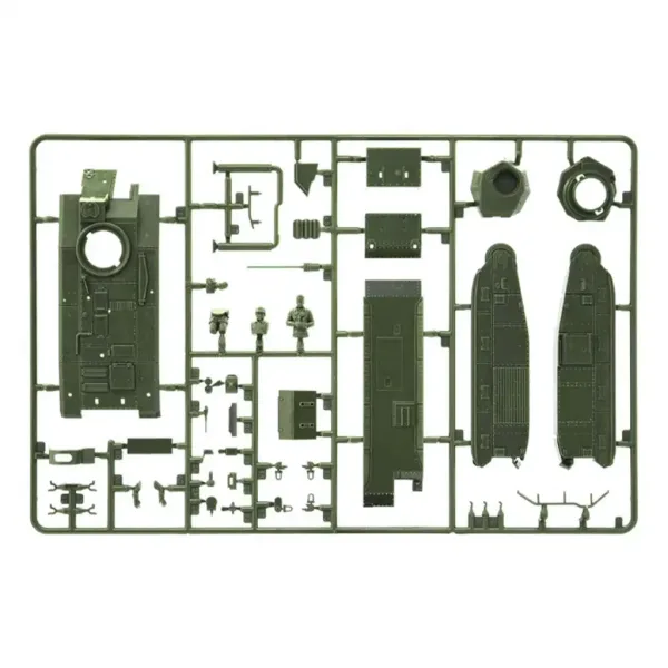 Italeri 1/56 model czołgu Char B1 Bis zdjęcie 5