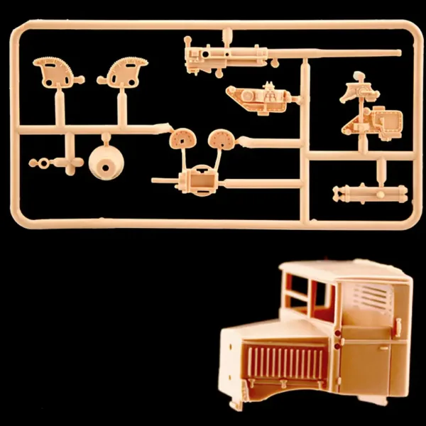 Italeri 1/72 Autocannone 3RO działko przeciwlotnicze zestaw modelarski z 8 figurkami zdjęcie 4