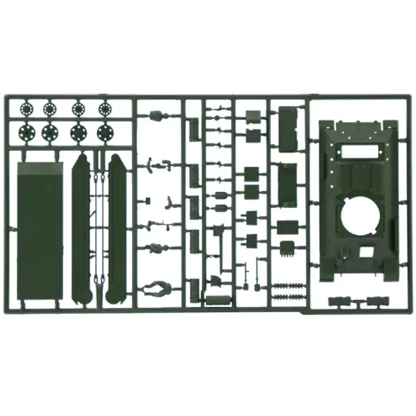 Italeri 1/72 model czołgu T-34/76 z 1943 roku zdjęcie 8