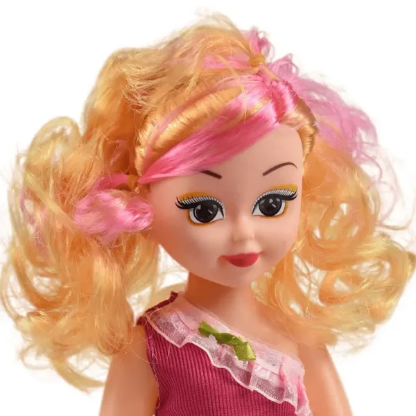 Jenny: Modna lalka z efektami dźwiękowymi, blondynka lub brunetka, 46 cm, w dwóch wersjach, 1 szt. zdjęcie 5
