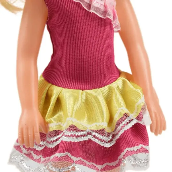 Jenny: Modna lalka z efektami dźwiękowymi, blondynka lub brunetka, 46 cm, w dwóch wersjach, 1 szt. zdjęcie 6