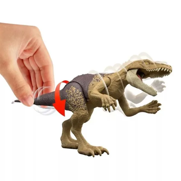 Jurassic World: Odrodzenie Strike Attack Herrerasaurus figurka atakującego dinozaura - Mattel zdjęcie 3