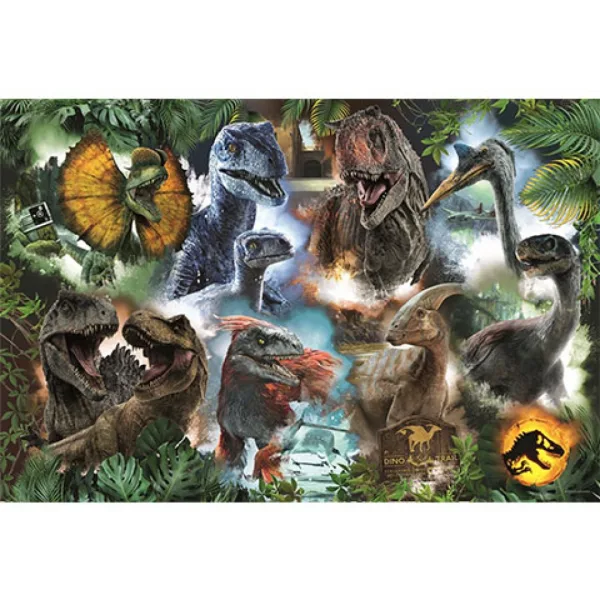 Jurassic World: Ulubione dinozaury puzzle 300 elementów - Trefl zdjęcie 2
