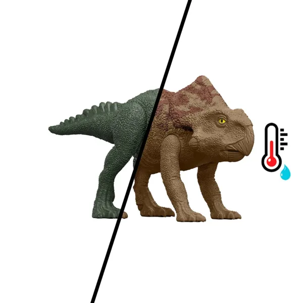 Jurassic World: Zestaw bitewny Dino Reveal z 2 figurkami dinozaurów - Mattel zdjęcie 3