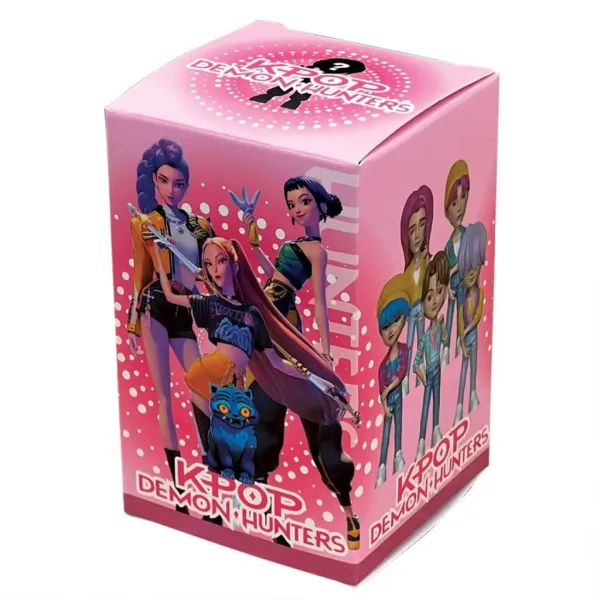 K-Pop Demon Hunters figurka niespodzianka w pudełku z kartą zdjęcie 2