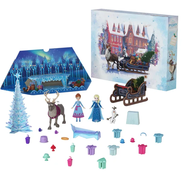 Kalendarz adwentowy Kraina Lodu - Mattel zdjęcie 3