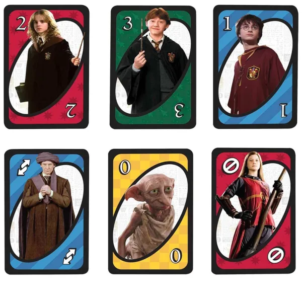 Karty UNO Harry Potter - Mattel zdjęcie 3