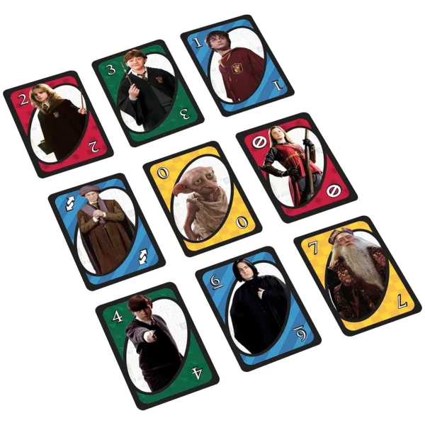 Karty UNO Harry Potter - Mattel zdjęcie 4