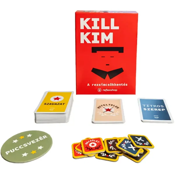 Kill Kim strategiczna gra planszowa zdjęcie 2