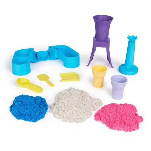 Kinetic Sand: Zestaw do robienia lodów z piasku kinetycznego 396g - Spin Master zdjęcie 5
