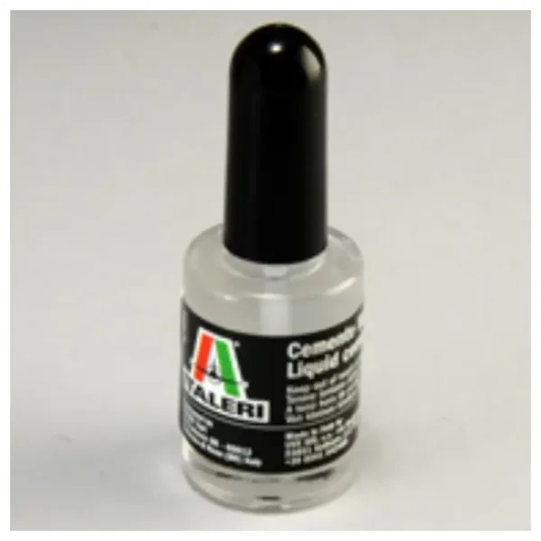 Klej do modeli Italeri z pędzelkiem 15ml - z grubym pędzlem zdjęcie 2
