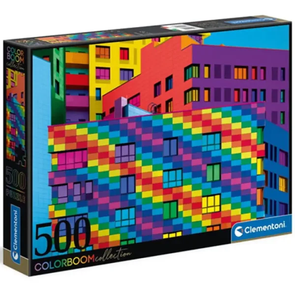 Kolekcja Colorboom: Puzzle Kwadraty 500 elementów - Clementoni