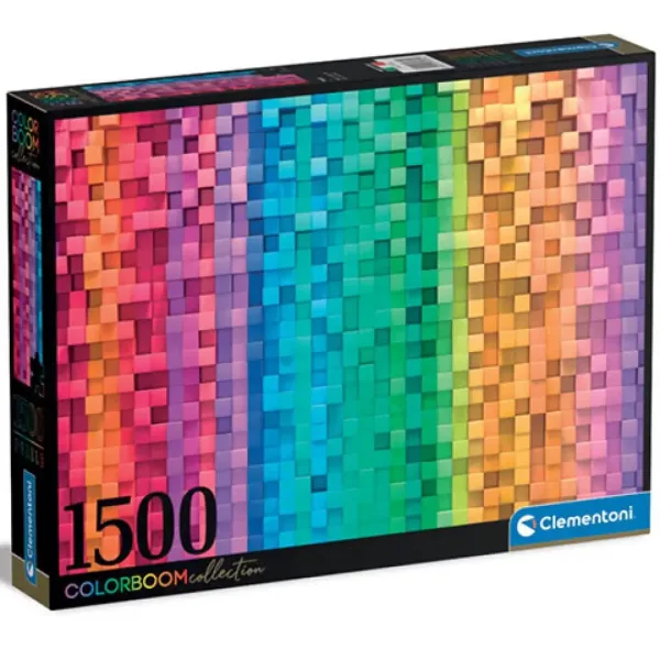 Kolekcja Colorboom: Puzzle pikselowe 1500 elementów - Clementoni zdjęcie 1