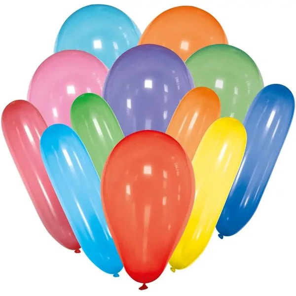 Kolorowe balony imprezowe – zestaw 30 sztuk zdjęcie 1
