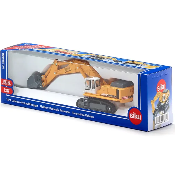 Koparka hydrauliczna Liebherr Siku 1/87 zdjęcie 4