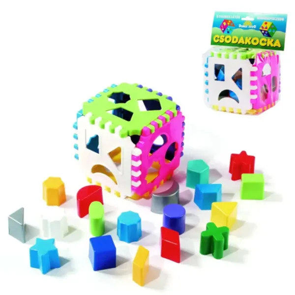 Kostka cudów z sorterem kształtów - D-Toys zdjęcie 1