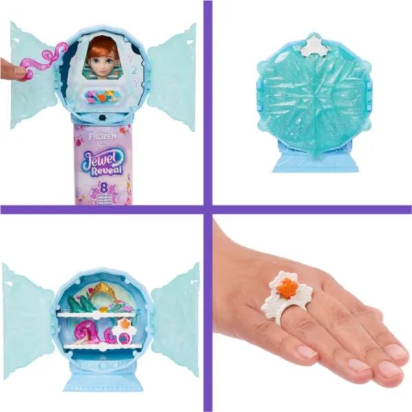 Kraina Lodu: Lodowy Kryształ Niespodzianka – Anna – Mattel zdjęcie 3