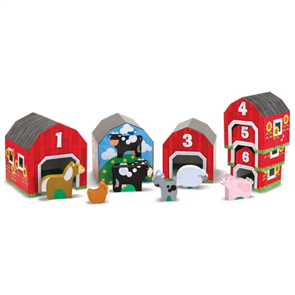 Kreatywny zestaw do zabawy „Stodoła na farmie” – Melissa & Doug zdjęcie 2