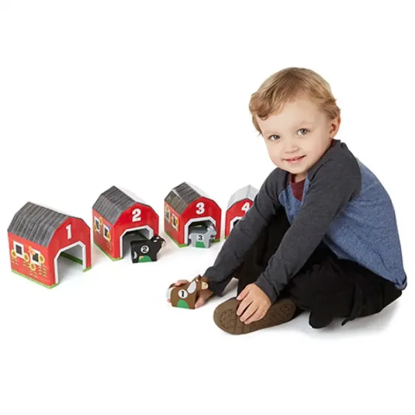 Kreatywny zestaw do zabawy „Stodoła na farmie” – Melissa & Doug zdjęcie 3
