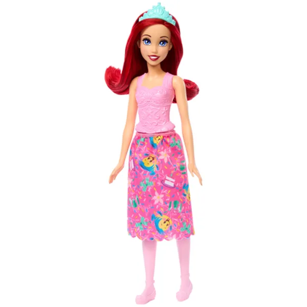 Księżniczki Disneya: Lalka Księżniczka Ariel na przyjęcie – Mattel zdjęcie 2