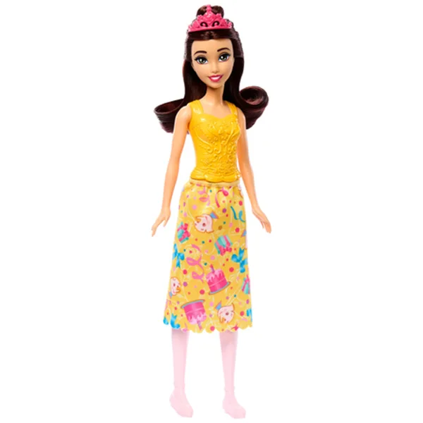 Księżniczki Disneya: Lalka księżniczka Bella na przyjęcie – Mattel zdjęcie 2
