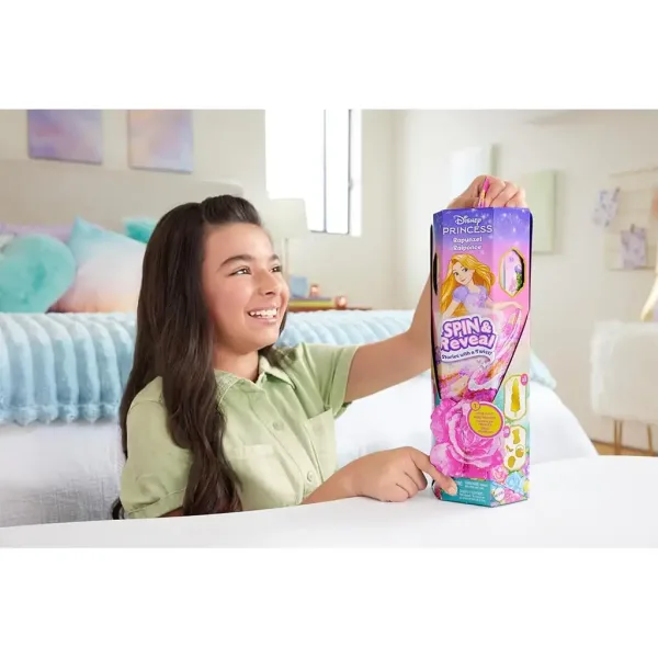 Księżniczki Disneya: Magiczna Niespodzianka Roszpunka lalka - Mattel zdjęcie 3