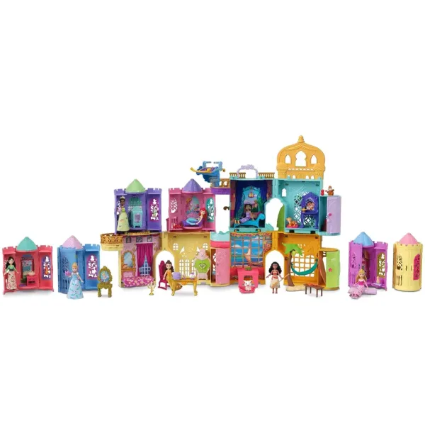 Księżniczki Disneya: Mini Księżniczka — niespodzianka: pokój w wieży - Mattel zdjęcie 3