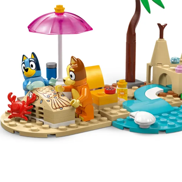 LEGO® Bluey™: Bluey i jej rodzina wybierają się na plażę (11202L) zdjęcie 5