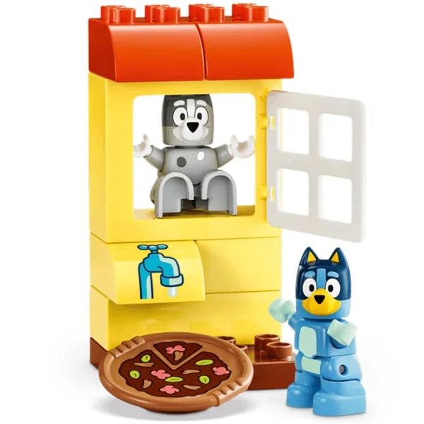 LEGO® DUPLO®: Dziewczynki z pizzą: Gombóc i Bluey (10469) zdjęcie 4