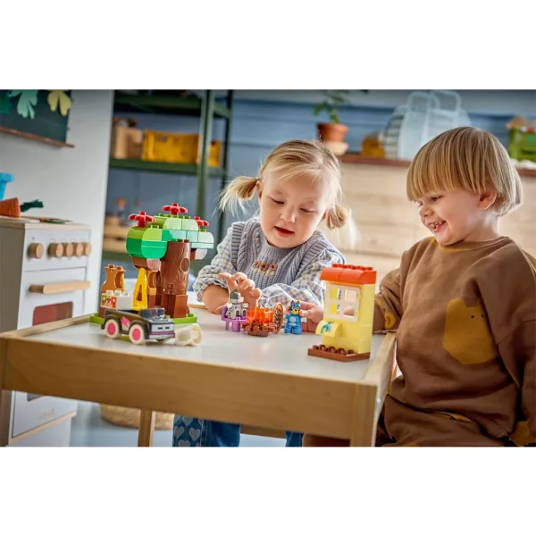 LEGO® DUPLO®: Dziewczynki z pizzą: Gombóc i Bluey (10469) zdjęcie 7