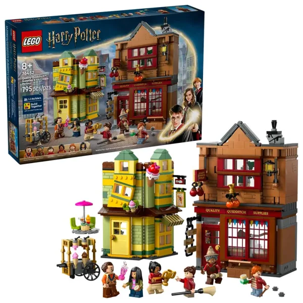 LEGO® Harry Potter: Quidditch™ na całego sklep sportowy i lodziarnia (76452) zdjęcie 1