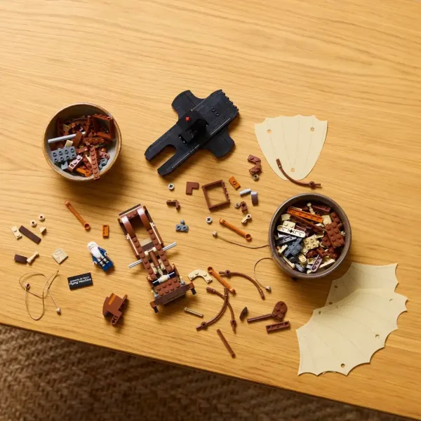 LEGO® Icons: Latająca maszyna Leonarda da Vinci (10363) zdjęcie 3