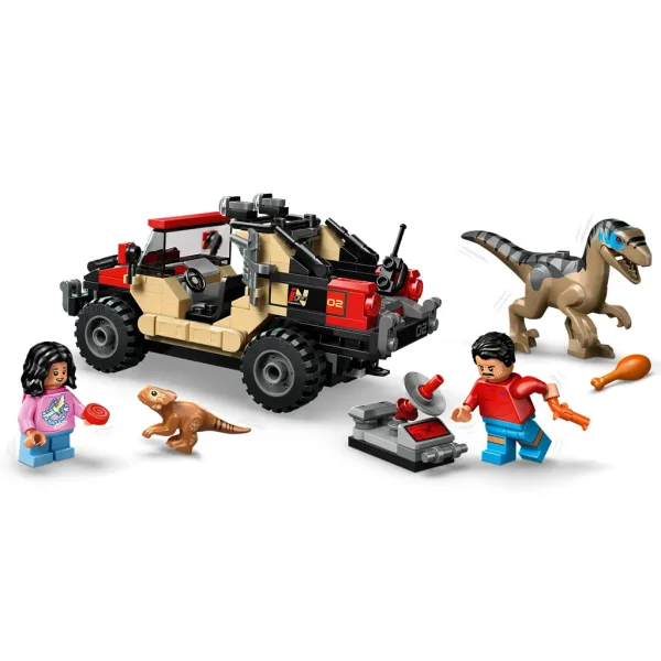 LEGO® Jurassic World: Ucieczka terenówką przed raptorem (76972) zdjęcie 4