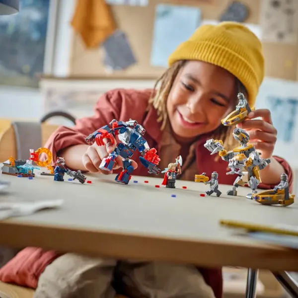 LEGO® Marvel: Avengers: Koniec gry Thor kontra wojownicy Chitauri (76322) zdjęcie 4