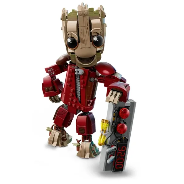LEGO® Marvel: Groot w mundurze Ravagersów (76341) zdjęcie 3