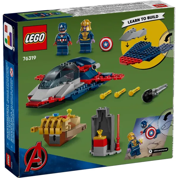 LEGO® Marvel: Kapitan Ameryka kontra Thanos (76319) zdjęcie 6