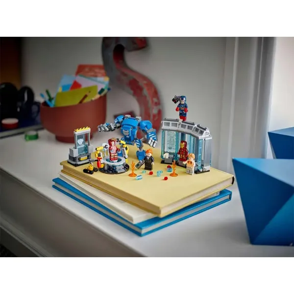 LEGO® Marvel: Laboratorium Iron Mana: Zbrojownia (76315) zdjęcie 6