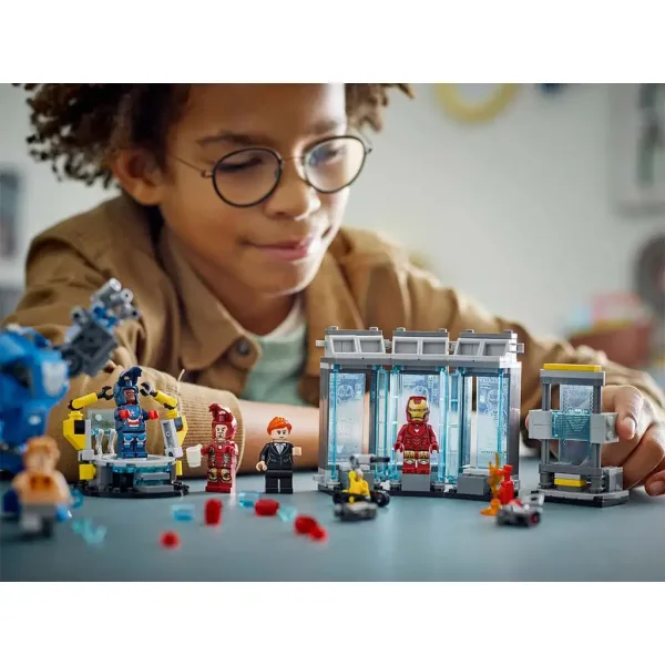 LEGO® Marvel: Laboratorium Iron Mana: Zbrojownia (76315) zdjęcie 7